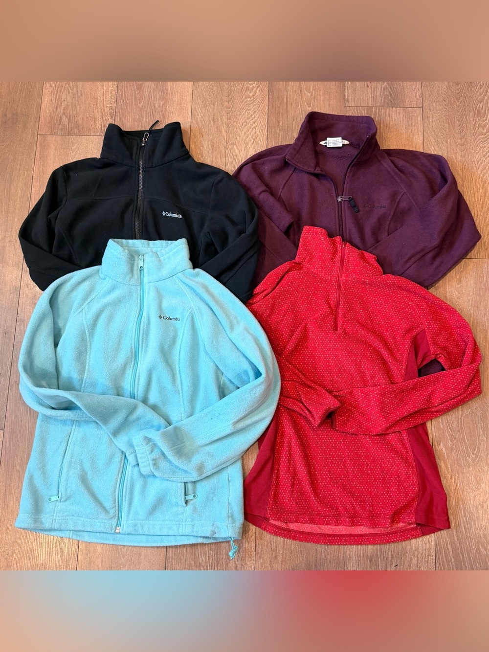 🚨 Reseller Lot Women’s Columbia Fleece Jackets Pullovers Medium Outdoor Bundle